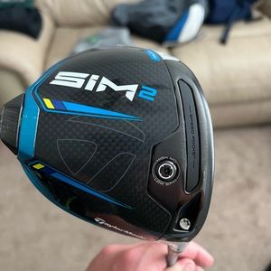 Taylormade sim 2 driver s flex projectx shaft